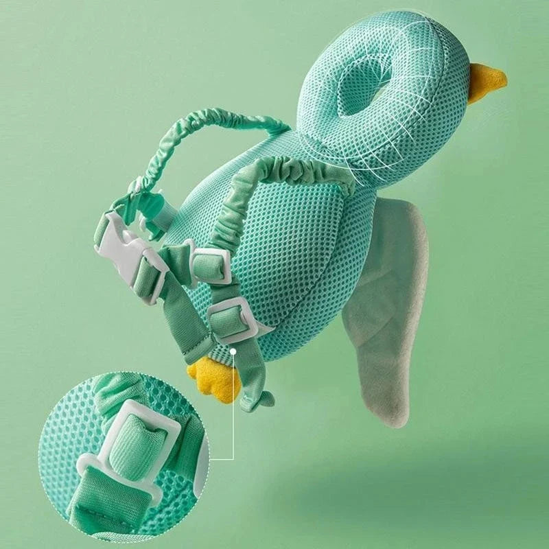 OreillerProtectionBébé™- Hiboux Vert