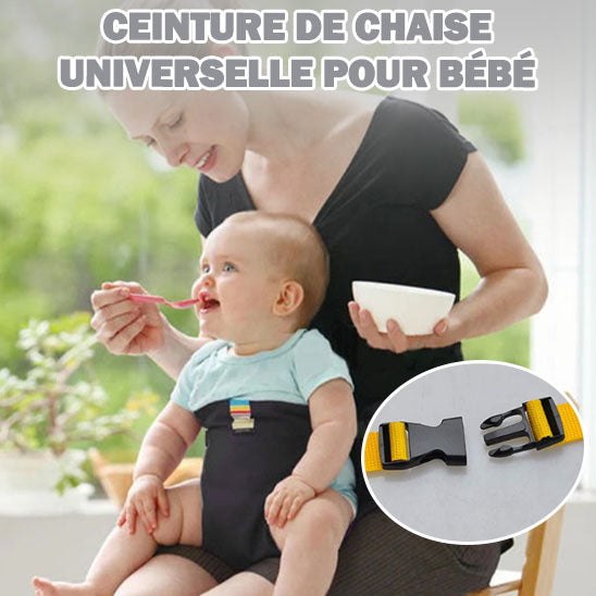 Ceinture chaise de bébé